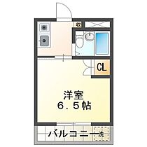 コーポ伊吹 A16 ｜ 三重県津市江戸橋2丁目（賃貸アパート1K・1階・19.80㎡） その2