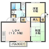 メイ・グリーン A101 ｜ 三重県津市鳥居町（賃貸アパート2LDK・1階・52.99㎡） その2