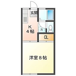 ハイム江戸橋 A 1階/B106