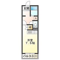 ダイアナポリス鳥居　I 105 ｜ 三重県津市鳥居町（賃貸マンション1R・1階・24.75㎡） その2