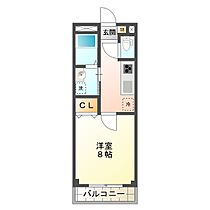 バーデンバーデンII 103 ｜ 三重県津市江戸橋2丁目（賃貸マンション1K・1階・26.70㎡） その2