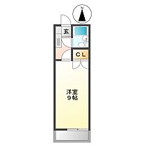 カレッジハウス　1 107 ｜ 三重県津市江戸橋3丁目（賃貸アパート1K・1階・23.00㎡） その2