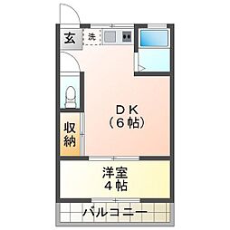 渋見ハイツＡ 2階/203