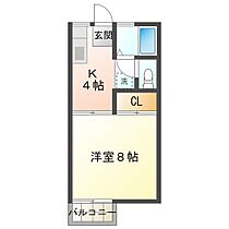 ハイム江戸橋 B205 ｜ 三重県津市一身田中野（賃貸アパート1K・2階・26.49㎡） その2