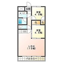 リパルティーレ津新町 A306 ｜ 三重県津市南丸之内（賃貸マンション2LDK・3階・52.38㎡） その2