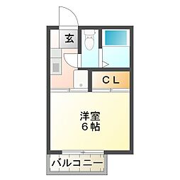 コーポ香雲 1階/101
