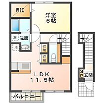 カーサ・バーリオ　Ａ棟 202 ｜ 三重県津市久居西鷹跡町（賃貸アパート1LDK・2階・46.28㎡） その2