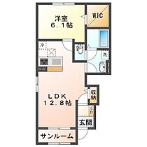 アレグロ　ヴィヴァーチェ　Ａ 101 ｜ 三重県津市船頭町津興（賃貸アパート1LDK・1階・50.13㎡） その2