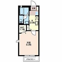 ヴァンテージI 207 ｜ 三重県津市高茶屋小森町（賃貸アパート1K・2階・28.21㎡） その2