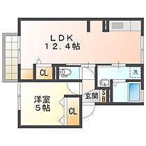 コスモスタウン　A 105 ｜ 三重県津市一志町八太（賃貸アパート1LDK・1階・42.00㎡） その2