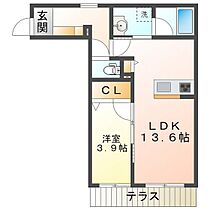 シャーメゾン　栄町 105 ｜ 三重県津市栄町4丁目（賃貸マンション1LDK・1階・42.51㎡） その2