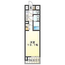 グランプレジール 403 ｜ 三重県津市広明町（賃貸マンション1K・4階・31.36㎡） その2