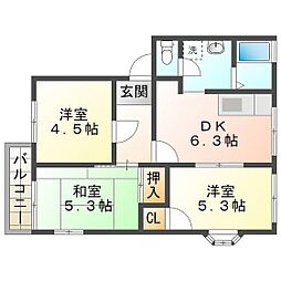 射場コーポJ 2階