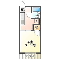 メゾンシャルマンB 1階/206