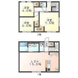 プレミアムステージ戸建　B 3LDKの間取り