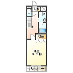 リヴァージュA棟 2階/202