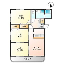 ルネスハピネス持川 2階