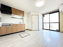 ヴィラムクモト　A 3 2階2LDKのリビング/ダイニング