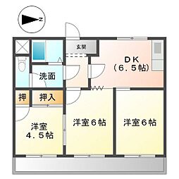 ガーデンヒルズ1号館 1階