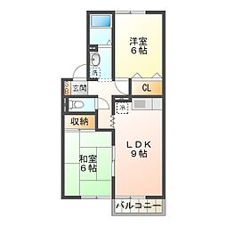 ドミールHAYASHI　B 2階