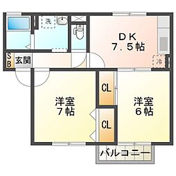 サニーホームズYAKENO 2階