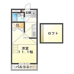 ミュゼ津駅 4階/408
