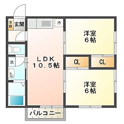 エバーグリーン久居 B棟 2階/212