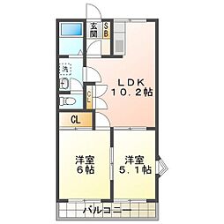 サンタプレイス 1階/101