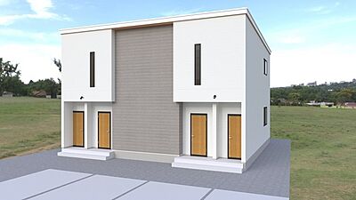 外観:完成パース 外観:完成パース