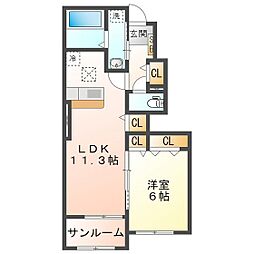 アクアリージョン津 アン 1階