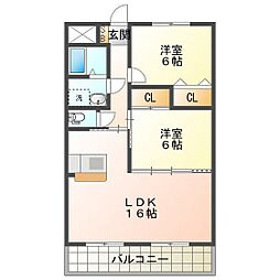 ふじ第2マンション 2階