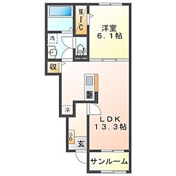 グリュックハイム A 1階