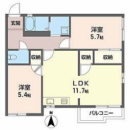 フレグランス島崎 2階