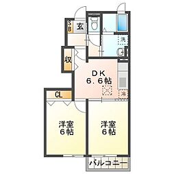 メゾン ラルゴ B棟 1階/102