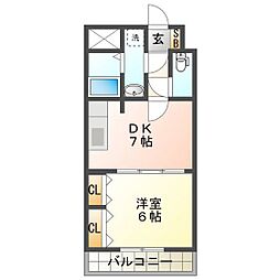 ビュウテラス 1階