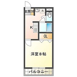 ウィステリアカルムタウンＡ棟 2階