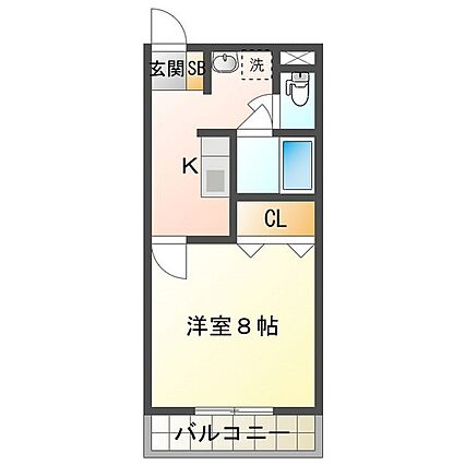 ウィステリア・カルム・タウンA_間取り_0