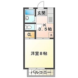 グリーンコーポ伊倉 A棟 1階/103