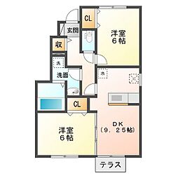 エーデル プラシード 1階
