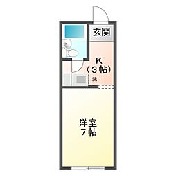 ベース浜田 6階/612