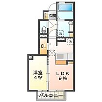 フェリチターレ 101 ｜ 三重県四日市市赤堀3丁目（賃貸アパート1LDK・1階・34.90㎡） その2