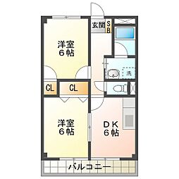サープラスIIときわ 2階/207