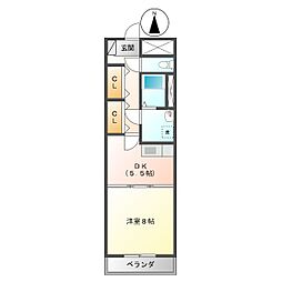 ミカーサ安島 2階/2H