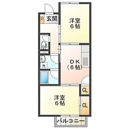 クレール三滝台 2階/203