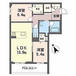 シャーメゾンサクラスクエア本郷 2階