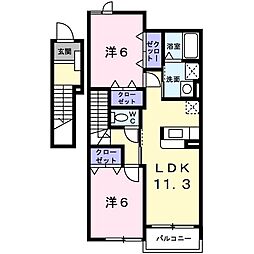 メゾン・フィロスI 2階/201