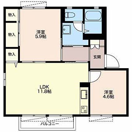 第2グランドールC棟_間取り_0