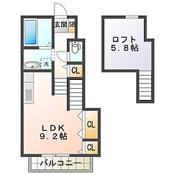 Ｌａｓｔｉｎｇ　Ｒｏｓｅ東日野 2階