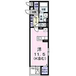 カームタウン 3階/301