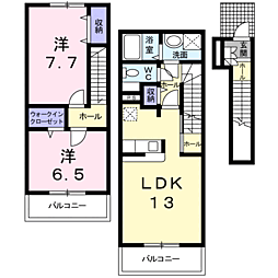シャトーブリエI 2階